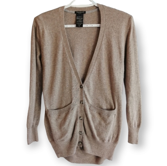 Aritizia Talula Angora and Cashmere Oversized Neutral Cozy Cardigan Size XXS - Picture 3 of 16